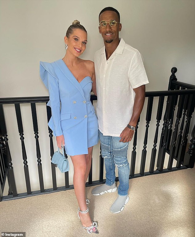 Helen split from her footballer ex-fiance Scott Sinclair (Pictured) back in 2022, and they share three children - Matilda, Delilah, six, and Charlie, three