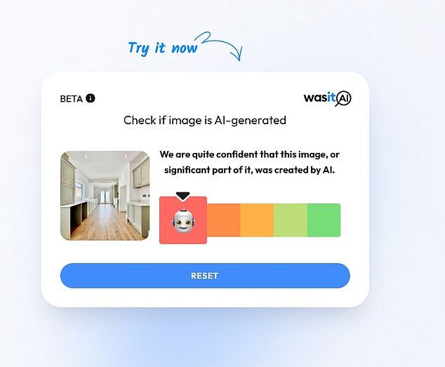 The Daily Mail ran the images through multiple AI checkers and reports were unanimous that the pictures had been doctored