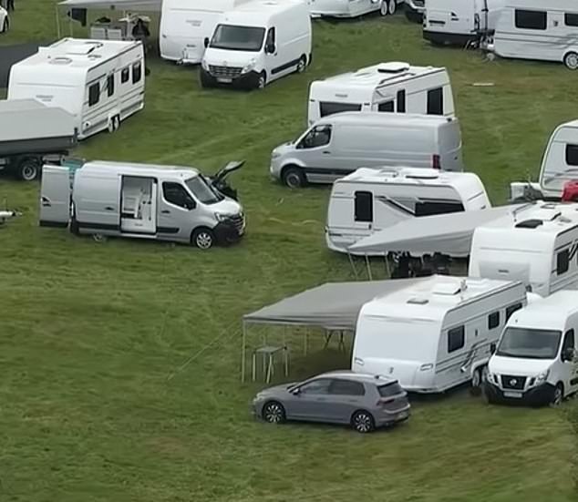 One farmer said residents are 'sick to death of the gypsies coming en masse and taking over our land'