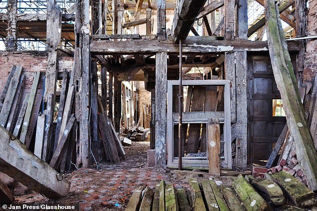 The property presents a 'unique' and 'prize' opportunity for restoration enthusiasts - but may take a bit of work