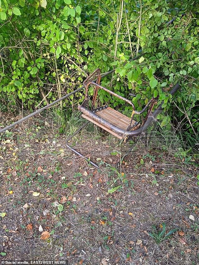 Emergency services reportedly spent over an hour trying to reach those who had fallen into a wooded area