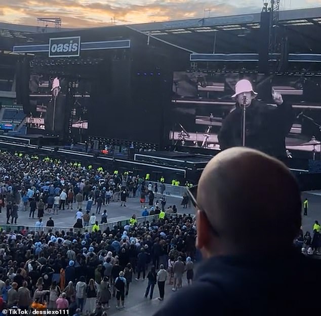 Liam hit back at the comments during the band's gig at Murrayfield on Friday - their first Scottish gig since 2009