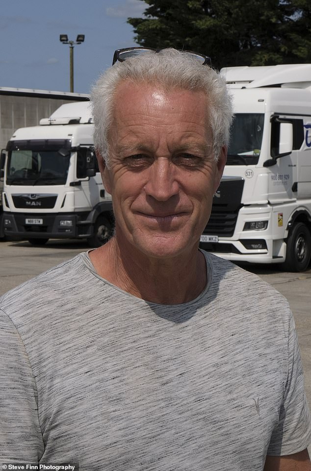 David Morgan, who owns the Airport Cafe truck stop on the A12 outside Folkestone, Kent, has been forced to install dozens of cameras across his concourse