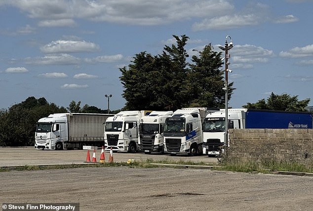 British truckers are claiming to be hit by a series of 'gas attacks' carried out by thieves while they park up for the night at UK services and laybys