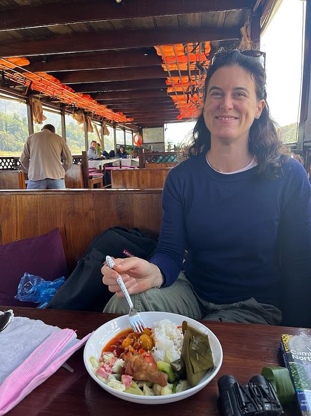 'Taking the slow boat from the Thai border to the beautiful city of Luang Prabang in Laos was a wonderful start to my odyssey, drifting slowly down the Mekong River between towering limestone karsts'