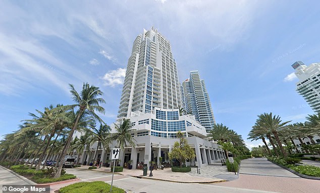 Kellen's $6.5million apartment is located at the ultra-exclusive Continuum condo complex in Miami Beach where she rubs shoulders with billionaires and celebs