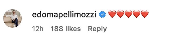 Many took to Eugenie's birthday post to wish Beatrice a happy birthday - including her husband Edo Mapelli Mozzi