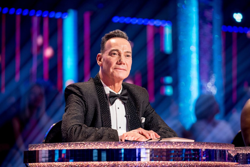 Craig Revel Horwood at the Strictly Come Dancing launch show.