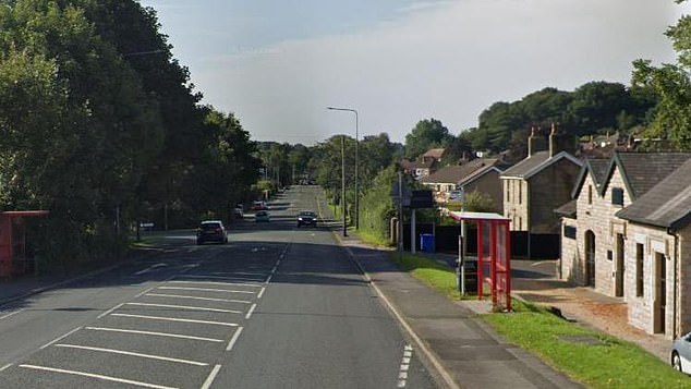 The motorcyclist was in 50s and from Macclesfield, Cheshire, while one of the pedestrians who sadly lost his life was a man in his 60s and from Clayton-Le-Woods. The third person involved in the crash, a woman in her 60s, remains in a serious but stable condition in hospital. Pictured: a general image of the A6 Preston Road