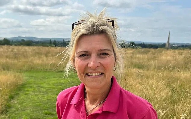Speaking about the challenges farmers face in generating unique sources of income, Ms Goodson (pictured), 54,said that many had been forced to 'diversify' as a result of Rachel Reeves ' inheritance tax raid