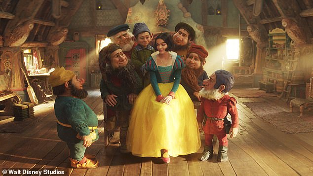 This year’s Snow White, featuring a Latina main character, played by Rachel Zegler, and CGI dwarfs, failed at the box office