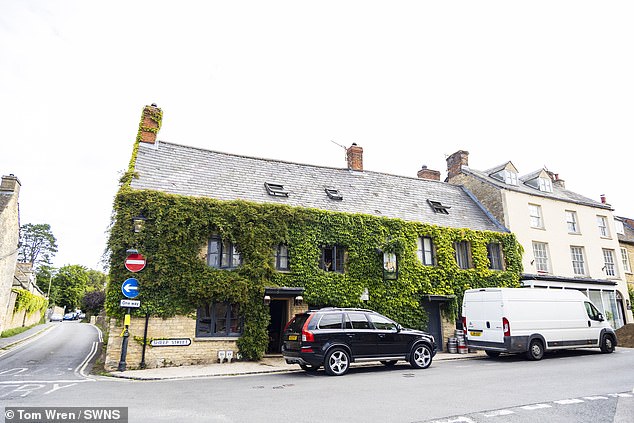 One local previously told the Daily Mail: 'There has been a lot of activity at the manor this last few days. It is hard to miss. Security absolutely everywhere'