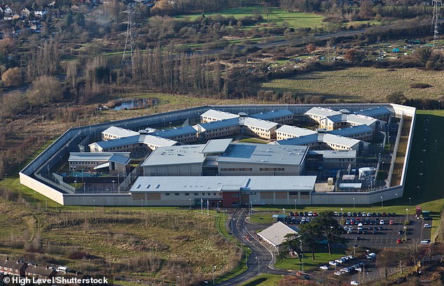 A source says that most prisoners at HMP Bronzefield (pictured) are ‘crying out for jobs, but Constance shows no interest. It’s like she thinks it’s beneath her and she’s just passing through so there’s not much point engaging’
