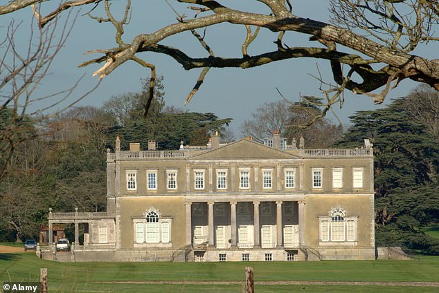 The entitled aristocrat was raised in Crichel House, a 25-room stately home surrounded by 400 acres of parkland in Dorset