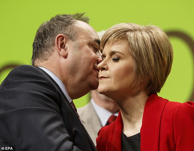 They were once close, but at the point of realising Salmond's 'thirst for revenge' was greater than the bond between them, Sturgeon said she knew their friendship was over
