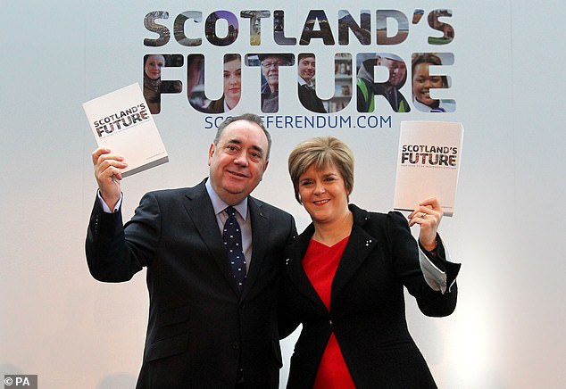 Sturgeon took over from Salmond as SNP leader and first minister in 2014 and remained in that role until her resignation in March 2023