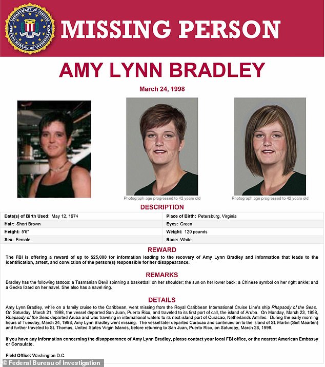 Amy's body has never been recovered, and her official status remains missing