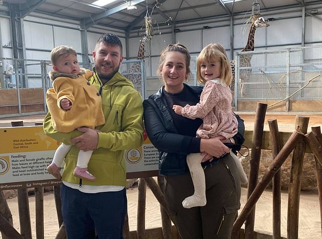 Dan, 33, with his wife and two daughters is a self-employed flooring installer who shares the funnier new build gardens that he encounters whilst out on work