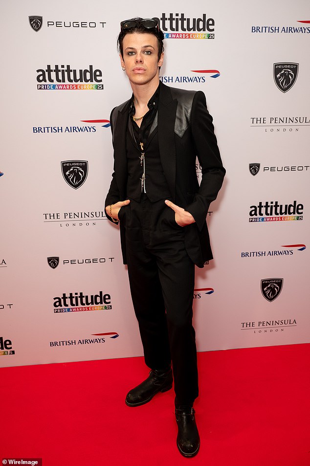 Yungblud , 28, whose real name is Dominic Richard Harrison, played the guest role of 'Matt' in 2015 (pictured in July 2025)