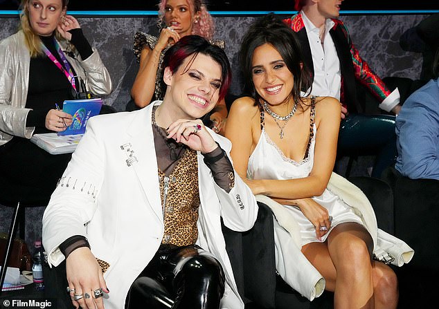 Yungblud recently revealed he was back on with his long-term girlfriend Jesse Jo Stark (pictured together in 2021)