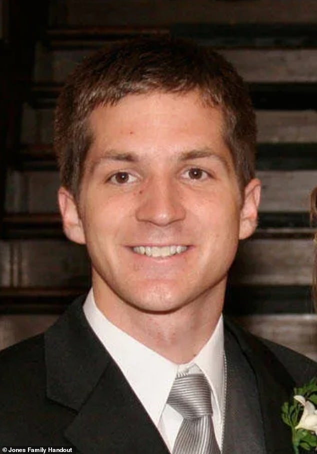 John Jones (pictured) died after becoming trapped for more than 24 hours in the Nutty Putty Cave in Utah in 2009 after he and his friends decided to explore it