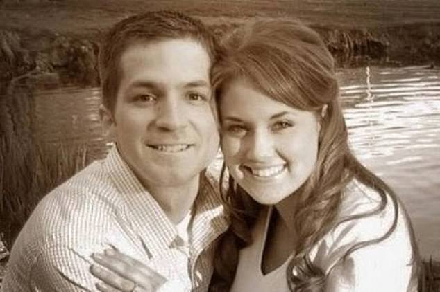 John with his wife Emily. Before the accident the couple had just welcomed their first child and Emily was pregnant with their second