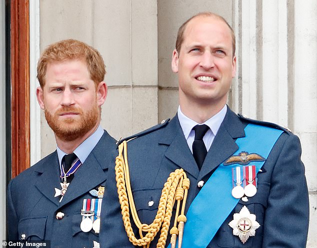 William and Harry's inheritance was placed in trusts and invested, which resulted in the fortune swelling to more than £20million by the time they were of age