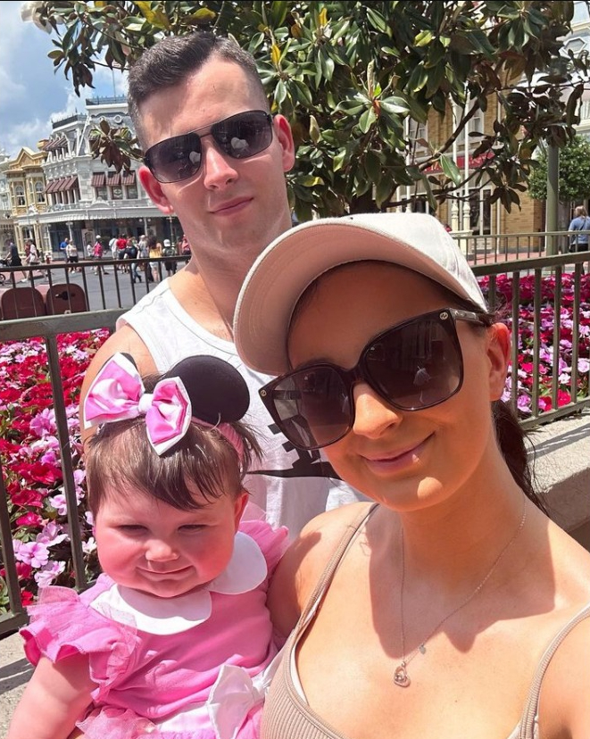 Family photo at Disney World.