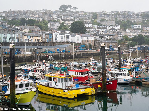 Newlyn (pictured) is the largest fishing port in England by tonnage of fish caught per day
