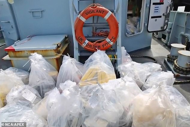 In 2018, a catamaran loaded with 1.4 tons of cocaine worth £112million was intercepted off Cornwall and brought to Newlyn