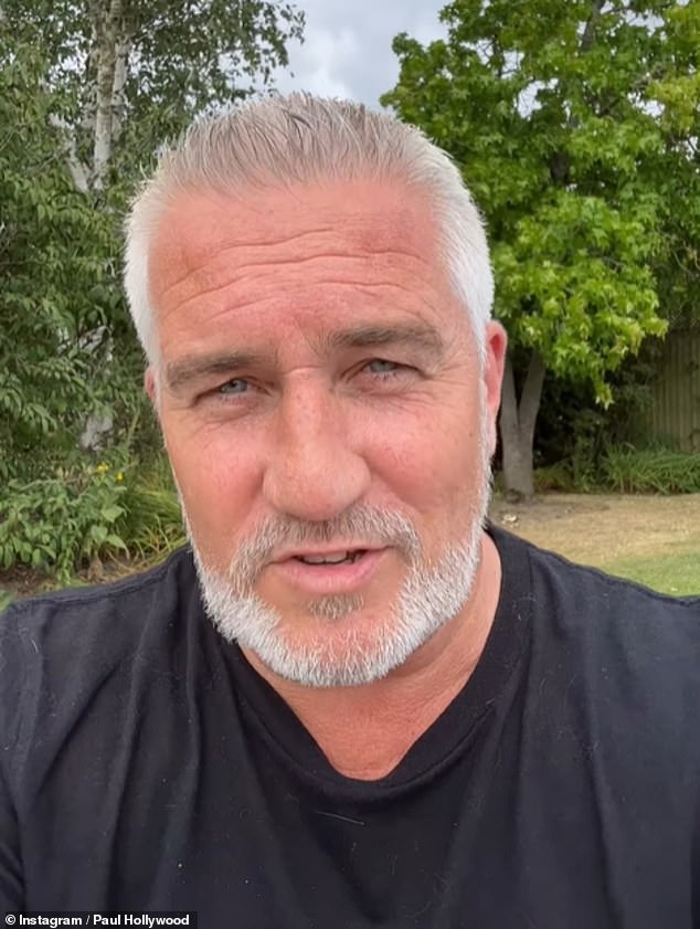 The Great British Bake Off star revealed the assault left his brother with 'face and back injuries' that needed hospital treatment (pictured in an August 2024 Instagram video)
