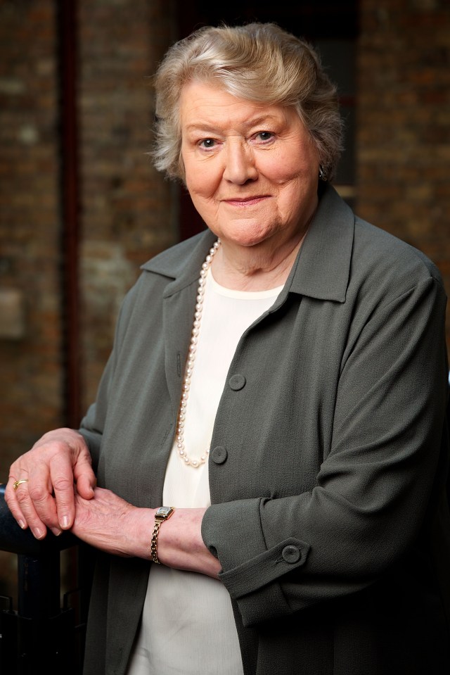 Portrait of Patricia Routledge.