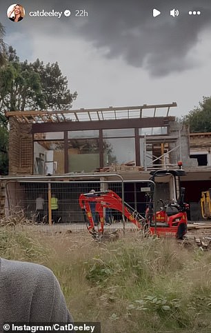 The lavish, retro-style detached house was extensively renovated by Patrick and boasts a stylish interior with a games room, cinema room, home gym, spa area, state of the art kitchen and large windows that offer stunning views of the surrounding countryside