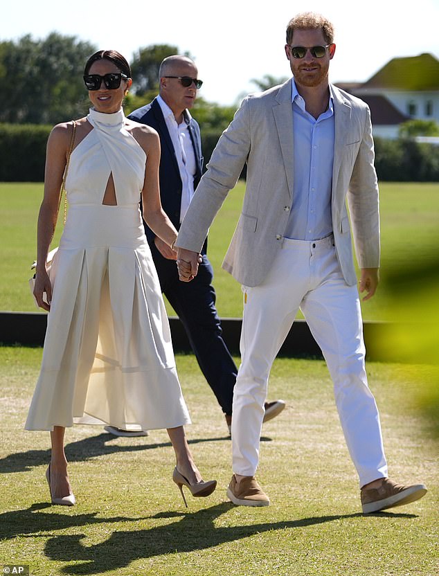 The first hint of trouble came in April 2024, when the Duchess of Sussex arrived at a charity polo match unexpectedly, according to Dr Chandauka