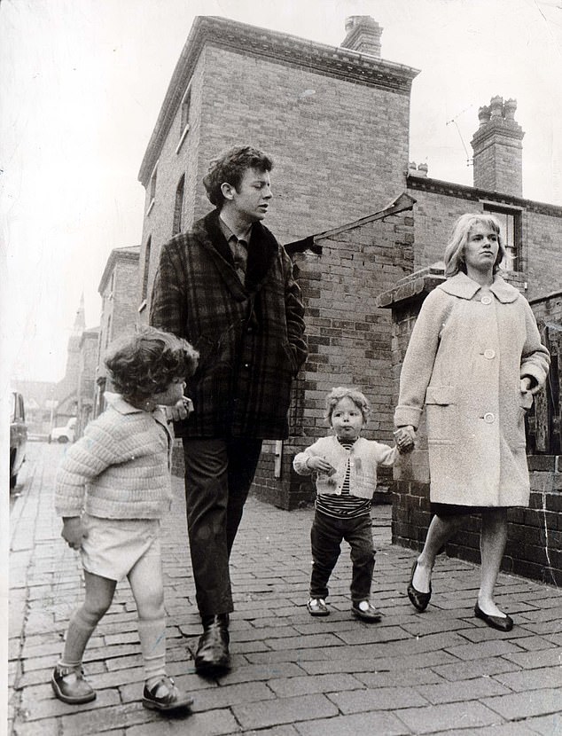 Will and Tom said that Ray died peacefully on Saturday with his family at his bedside, and they revealed he had been living with dementia in his final years (Seen in Cathy Com Home in the 60s)