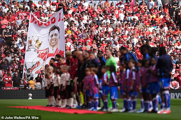 Jota's presence was felt around the Home of Football despite his tragic passing in July