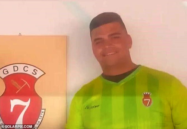 Pictured: Ruben Goncalves, who came from a town in Portugal called Almodovar and was a father to a four-year-old son, according to local reports. He was travelling south of the IP2