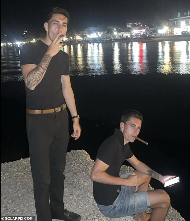 Tributes have poured in for the family, who were living in the UK but are understood to have not been British nationals. Thetford Football Club described twins Domingos and Afonso (pictured) as 'an integral part' of the U18s team
