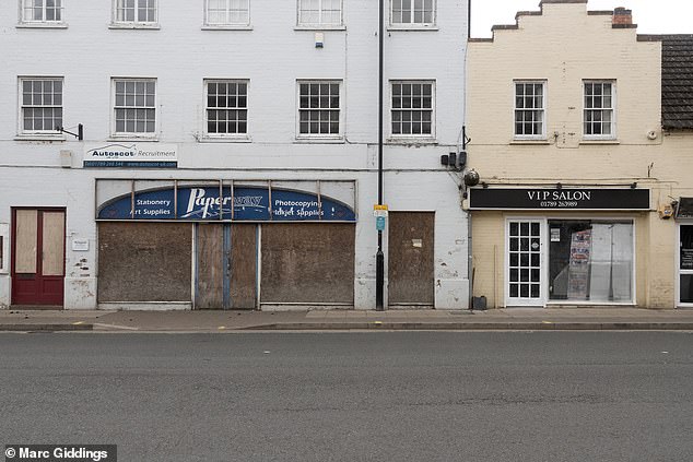 A Paperways store has sat boarded up for years on end and has been described as an 'eyesore' by locals
