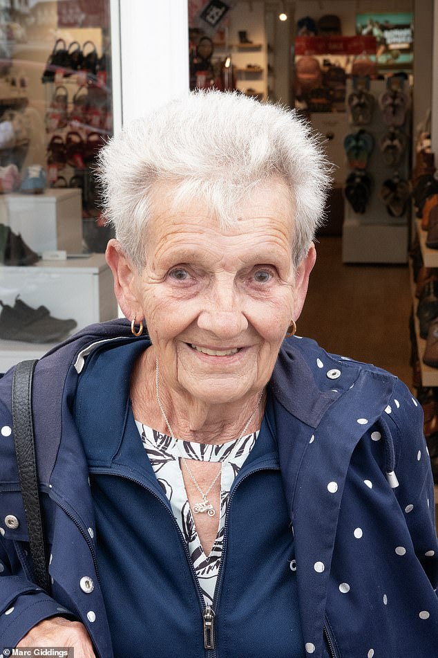 Gill Darby complained that high street brands were being replaced by 'all restaurants'