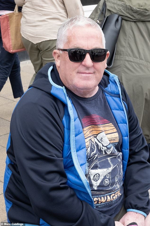Robert Beatty told of how the high street is 'much better' than others and that he liked the town so much he has returned for another visit four weeks later