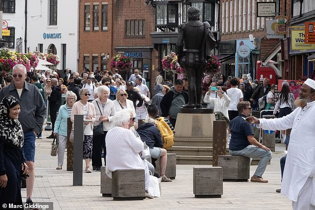The Warwickshire town brings in visitors from around the UK and internationally. The New Place Museum and Anne Hathaway's house are also big attractions in the town