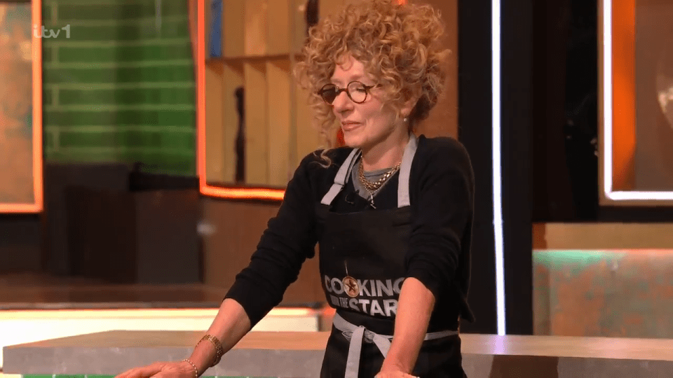 Kelly Hoppen on Cooking With the Stars.