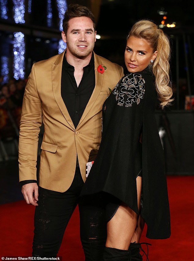 Katie and Kieran separated in March 2018 after five years of marriage but their divorce wasn't finalised until four years later; pictured 2015