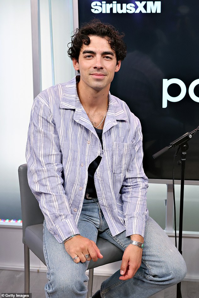 Despite not seeing eye-to-eye in the past, Jonas recently recently called Sophie an 'incredible mom' (seen in July 2024)