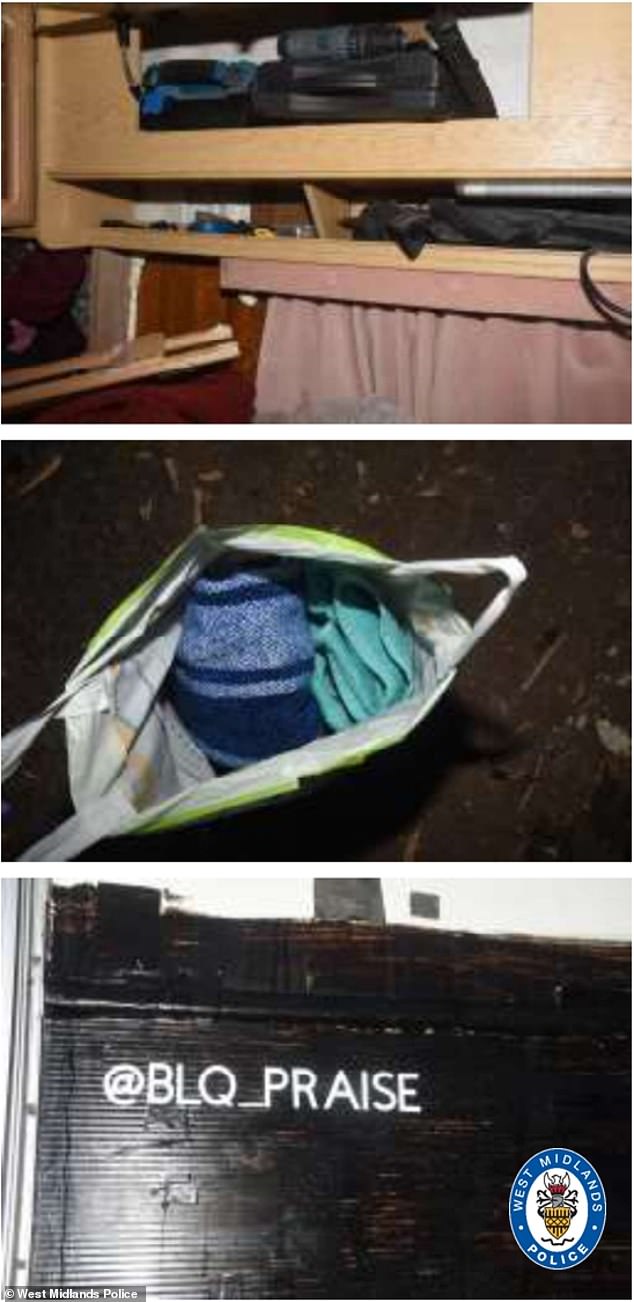 The court was told that the caravan in Glastonbury was 'clearly not fit for habitation'