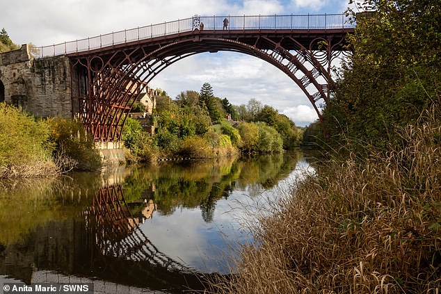 Ironbridge was the birthplace of ironworks after Abraham Darby I first smelted iron ore using coke instead of charcoal in 1709