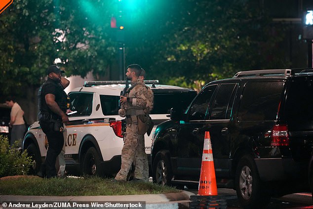 Trump claims crime has run rampant on the streets of Washington D.C.