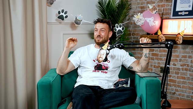Sam was so excited by the news that he almost jumped out of his seat and said: 'Pete's in love with somebody. Find her! Find her!