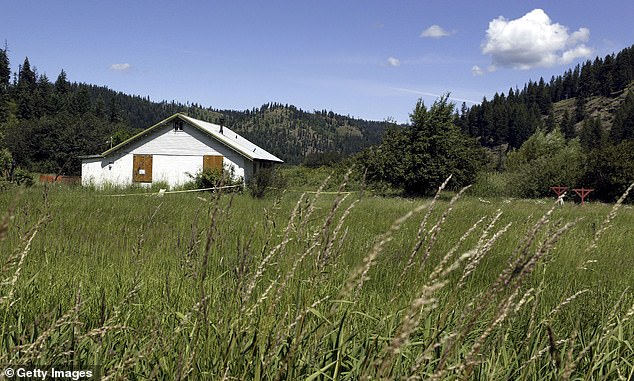 The home of Shasta and Dylan Groene is seen on July 3, 2005 outside of Coeur d' Alene, Idaho